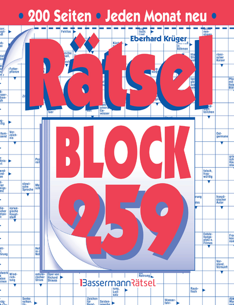 Rätselblock 259 - Eberhard Krüger