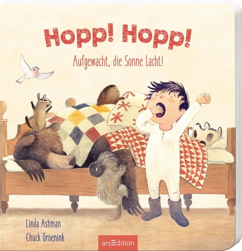 Hopp! Hopp! Aufgewacht, die Sonne lacht! - Linda Ashman