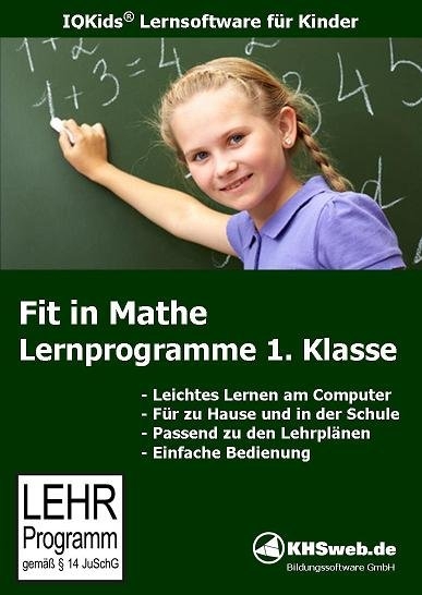 Fit in Mathe: Lernprogramme 1. Klasse - Windows 10 / 8 / 7 / Vista / XP - Dieter Ballin, Doris Myrenne-Ballin