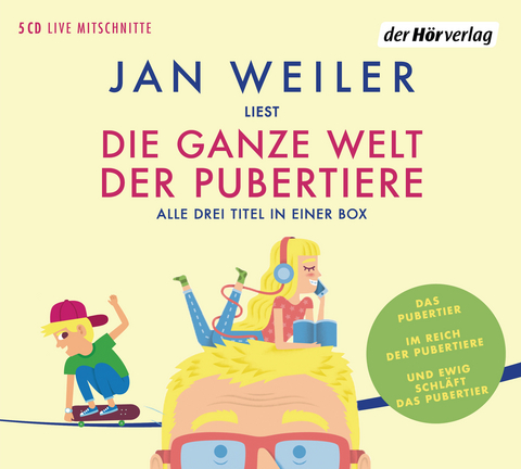 Die ganze Welt der Pubertiere. Drei Titel in einer Box - Jan Weiler