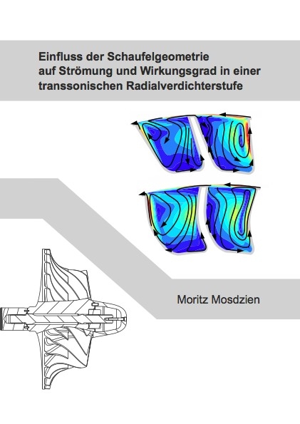 Einfluss der Schaufelgeometrie auf Strömung und Wirkungsgrad in einer transsonischen Radialverdichterstufe - Moritz Mosdzien