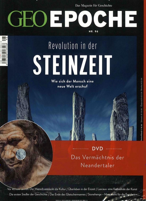 GEO Epoche (mit DVD) / GEO Epoche mit DVD 96/2019 - Revolution in der Steinzeit - Michael Schaper