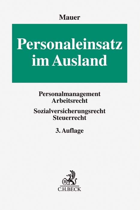 Personaleinsatz im Ausland - 