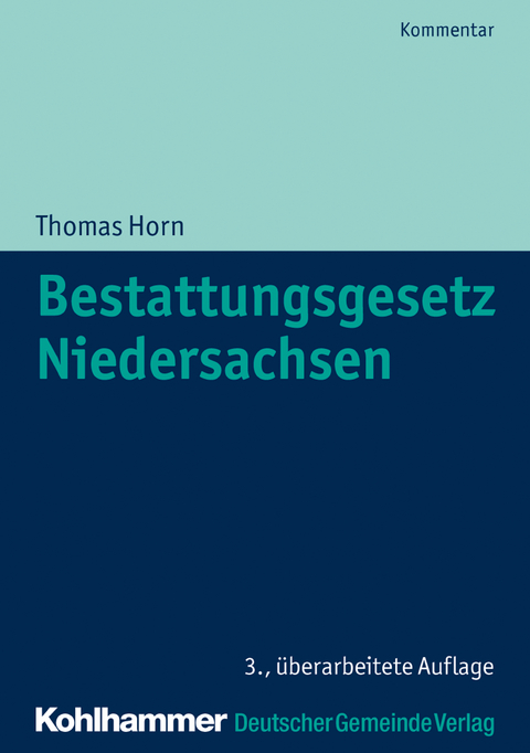 Bestattungsgesetz Niedersachsen - Thomas Horn