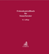 Fristenkontrollbuch für Steuerberater - 