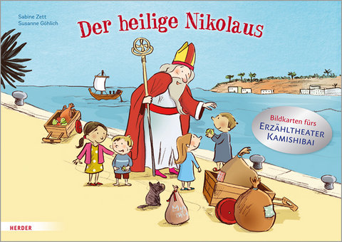 Der heilige Nikolaus. Bildkarten fürs Erzähltheater Kamishibai - Sabine Zett