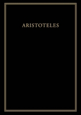 Aristoteles: Aristoteles Werke / Historia animalium, Buch V