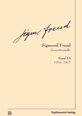 Gesamtausgabe (SFG), Band 15 - Sigmund Freud