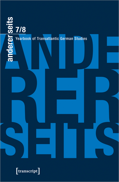 andererseits - Yearbook of Transatlantic German Studies - 