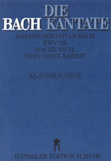 Mache dich, mein Geist, bereit (Klavierauszug) - Johann Sebastian Bach