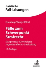 Fälle zum Schwerpunkt Strafrecht - Eisenberg, Ulrich; Bung, Jochen; Kölbel, Ralf