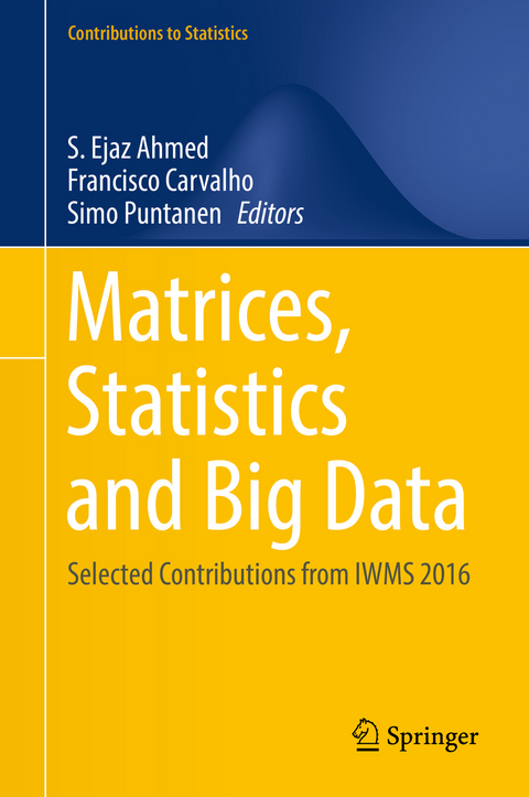 Matrices, Statistics and Big Data - 