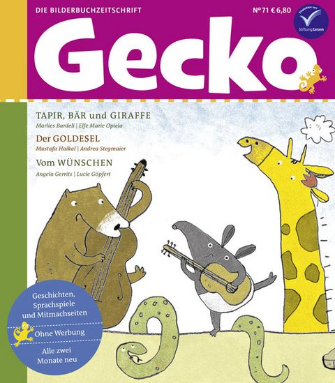 Gecko Kinderzeitschrift Band 71 - Marlies Bardeli, Mustafa Haikal, Angela Gerrits