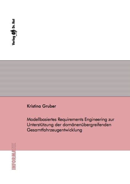 Modellbasiertes Requirements Engineering zur Unterstützung der domänenübergreifenden Gesamtfahrzeugentwicklung - Kristina Gruber