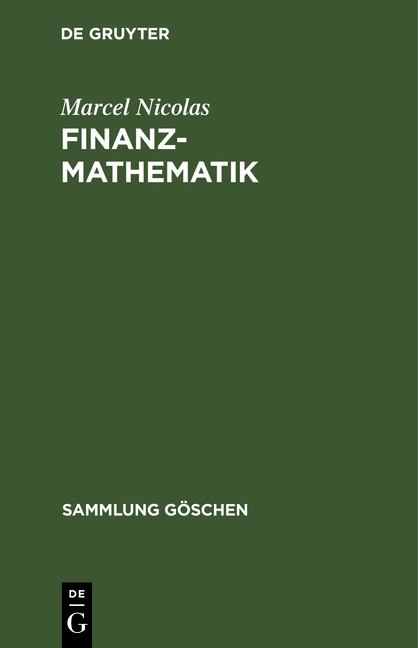 Finanzmathematik - Marcel Nicolas