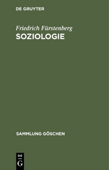 Soziologie - Friedrich Fürstenberg