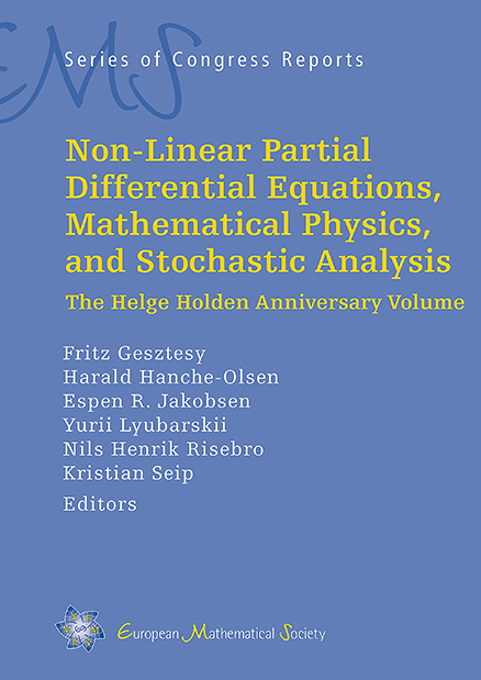 Non-Linear Partial Differential Equations, Mathematical Physics, and Stochastic Analysis - 