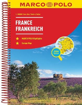 MARCO POLO Reiseatlas Frankreich 1:300.000