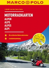 MARCO POLO Motorrad-Karten Alpen 1:300 000 - 