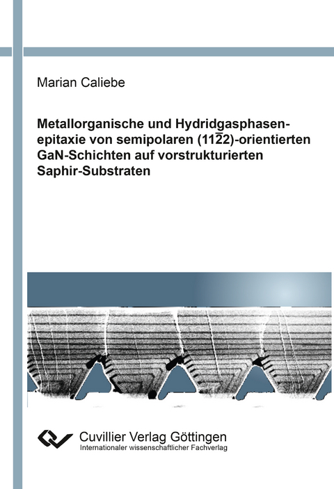 Metallorganische und Hydridgasphasenepitaxievon semipolaren (11-22)-orientierten GaN-Schichten auf vorstrukturierten Saphir-Substraten - Marian Caliebe