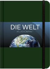 Taschenatlas Die Welt - Atlas kompakt, grün - KUNTH Verlag