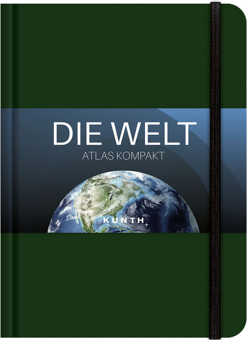 Taschenatlas Die Welt - Atlas kompakt, grün - 