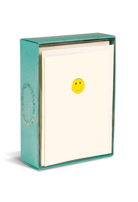 Boxed Notes: Smiley Face – Gruß- und Geschenkkartenbox mit Kuverts: Lächelndes Gesicht