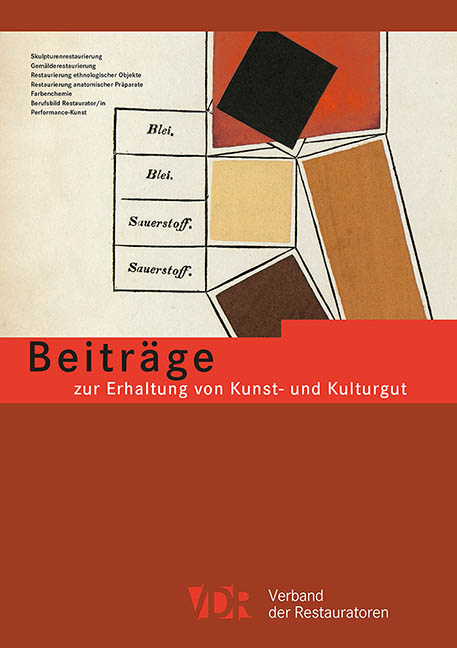 Beiträge zur Erhaltung von Kunst- und Kulturgut Heft 1/2018