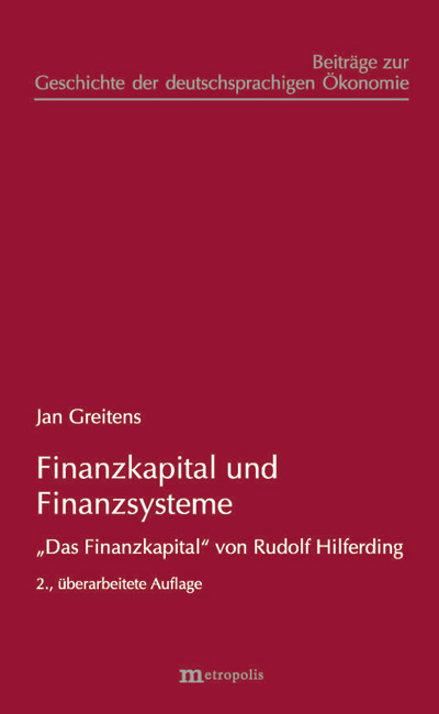 Finanzkapital und Finanzsysteme - Jan Greitens