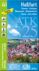 ATK25-D07 Haßfurt (Amtliche Topographische Karte 1:25000) - 