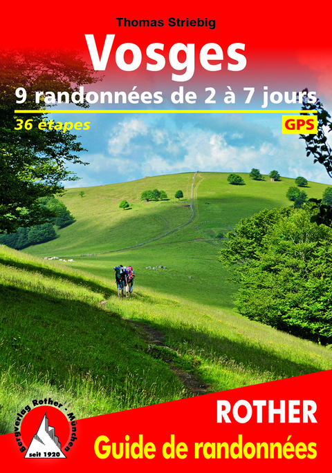 Vosges - 9 randonnées de 2 à 7 jours - Thomas Striebig