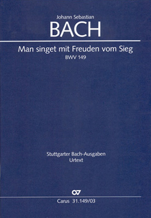 Man singet mit Freuden vom Sieg (Klavierauszug) - Johann Sebastian Bach