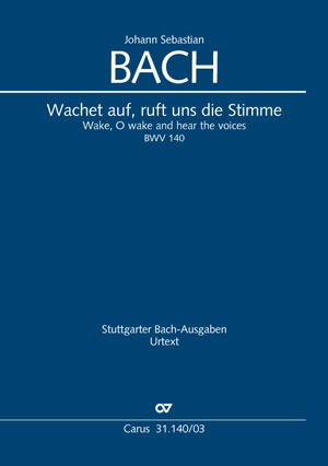 Wachet auf, ruft uns die Stimme (Klavierauszug) - Johann Sebastian Bach