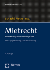 Mietrecht - Schach, Klaus; Riecke, Olaf