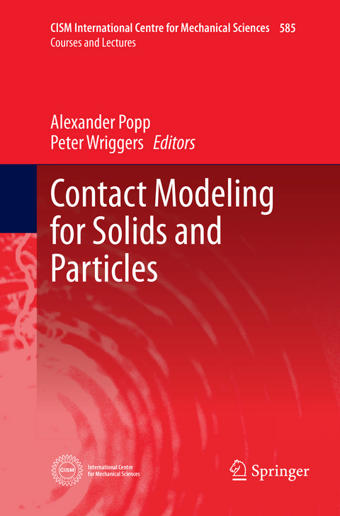 Contact Modeling for Solids and Particles - 