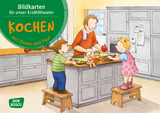 Kochen mit Emma und Paul. Kamishibai Bildkartenset - Monika Lehner