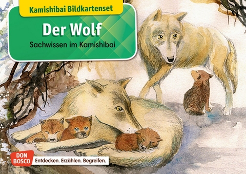 Der Wolf, Kamishibai Bildkartenset - Katharina Stöckl-Bauer