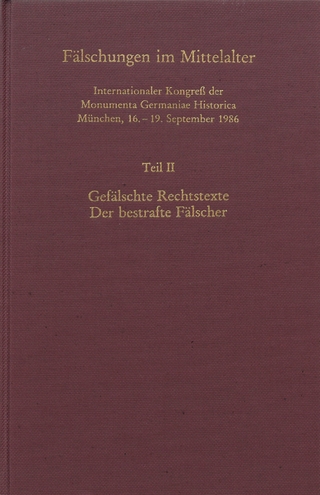 Fälschungen im Mittelalter - Monumenta Germaniae Historica