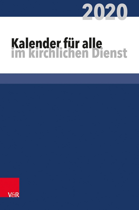 Kalender für alle im kirchlichen Dienst - 