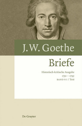 Johann Wolfgang von Goethe: Briefe / Briefe 1791 – 1793 - 