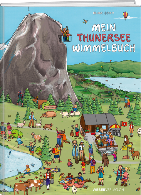 Mein Thunersee Wimmelbuch - Celine Geser
