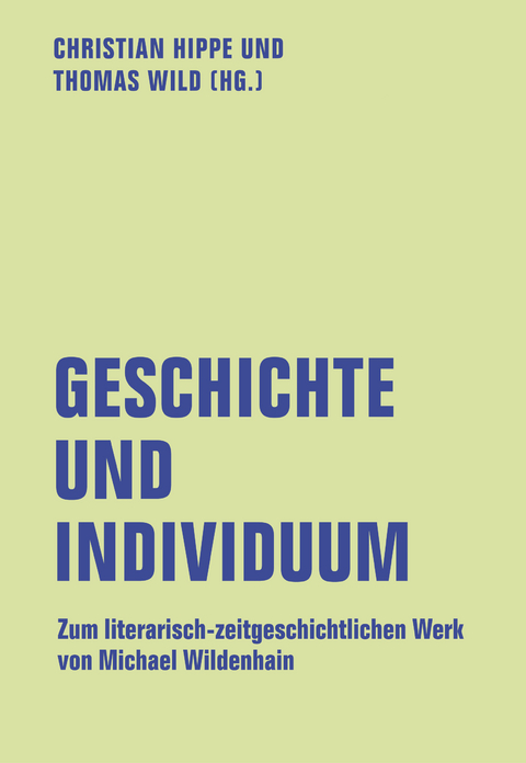 Geschichte und Individuum - 