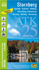 ATK25-O10 Starnberg (Amtliche Topographische Karte 1:25000) - 