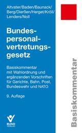 Bundespersonalvertretungsgesetz - Altvater, Lothar; Baden, Eberhard; Baunack, Sebastian; Berg, Peter; Dierßen, Martina; Herget, Gunnar; Kröll, Michael; Lenders, Dirk; Noll, Gerhard