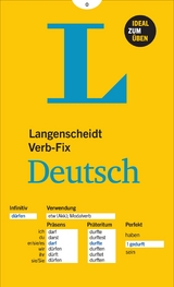 Langenscheidt Verb-Fix Deutsch - Deutsche Verben auf einen Blick - Ideal zum Üben - Langenscheidt, Redaktion