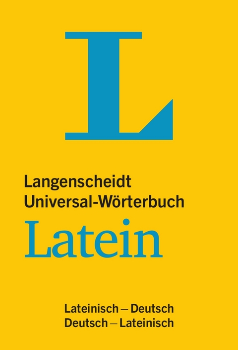 Langenscheidt Universal-Wörterbuch Latein - mit Kurzgrammatik Latein - 