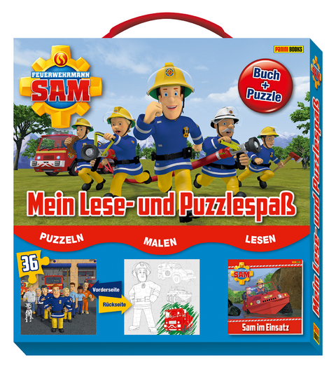 Feuerwehrmann Sam - Mein Lese- und Puzzlespaß - 