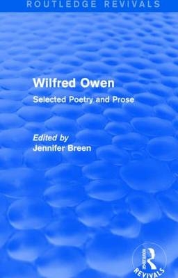 Wilfred Owen (Routledge Revivals) - 