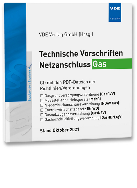 Technische Vorschriften Netzanschluss Gas