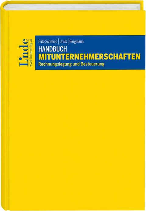 Handbuch Mitunternehmerschaften - Sabine Urnik, Gudrun Fritz-Schmied, Sebastian Bergmann